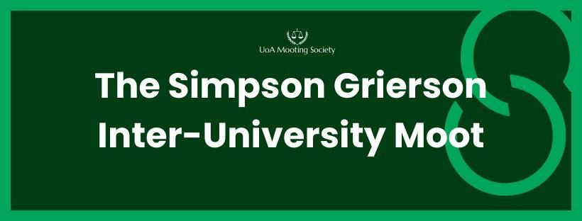 The Simpson Grierson Inter-University Moot