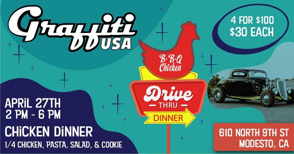 3rd Annual Drive-Thru Chicken Dinner Fundraiser