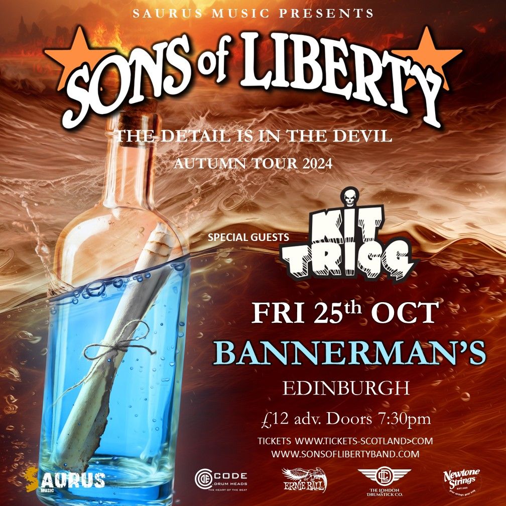 Sons of Liberty plus Kit Trigg at Bannerman's