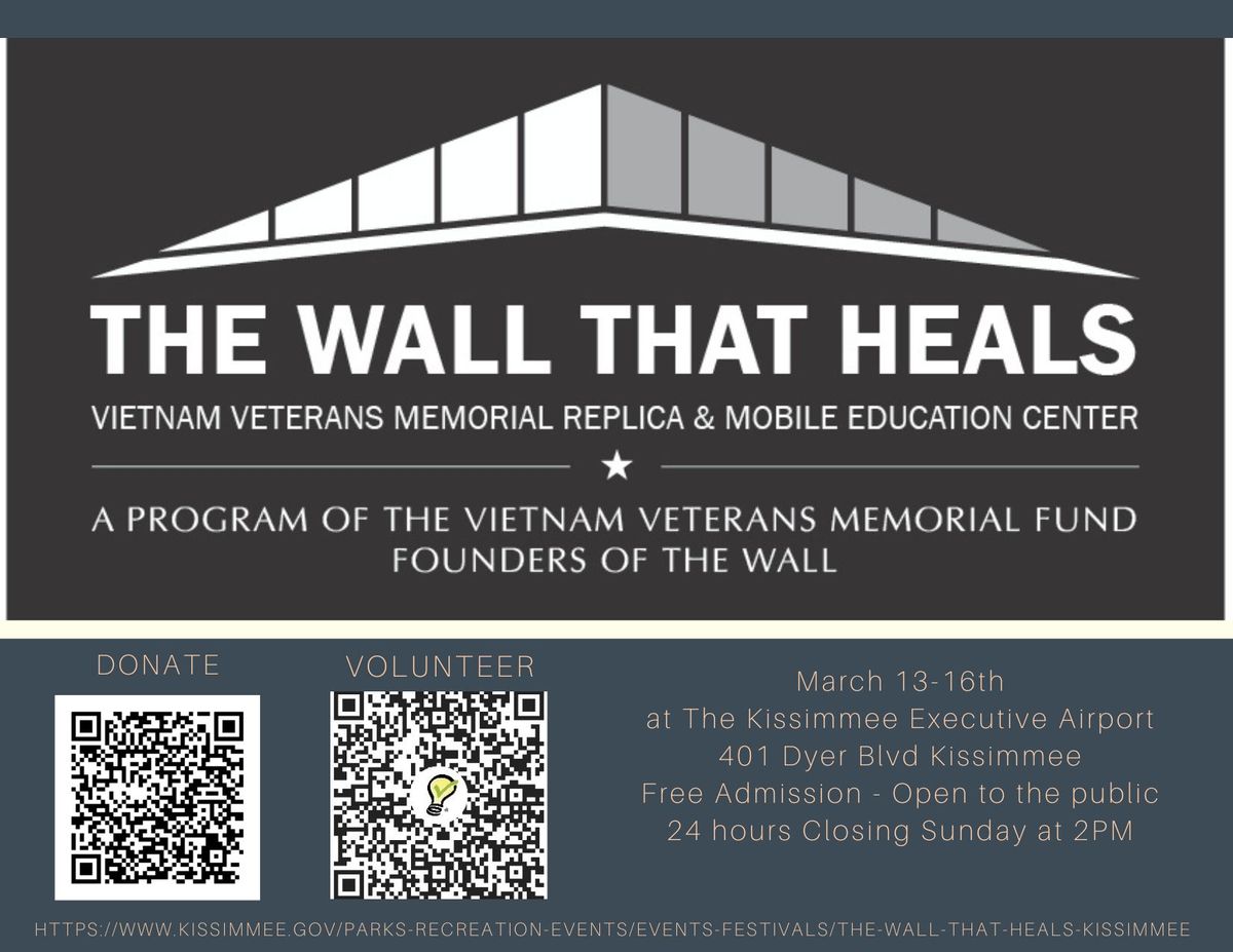 The Wall That Heals visits Kissimmee, FL