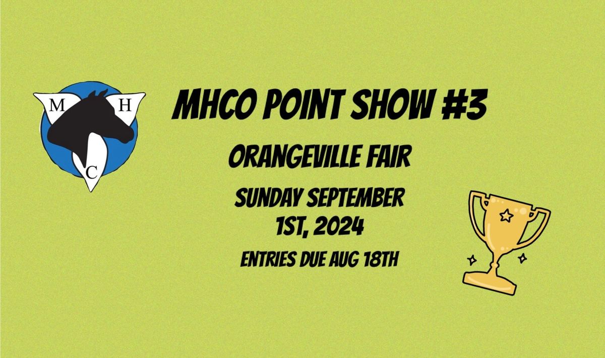 MHCO Orangeville Fair Show