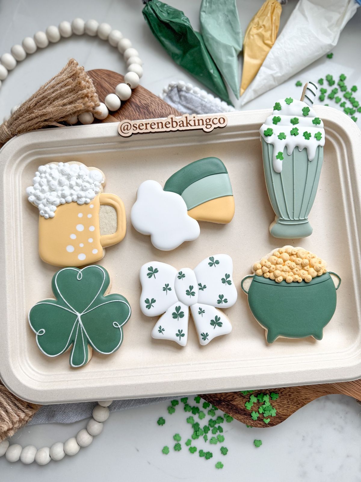 'Clovers and Craft Brews' Cookie Decorating Class