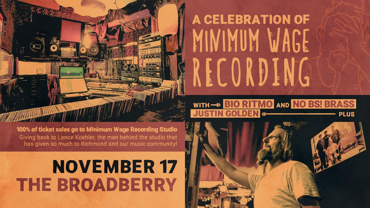 A Celebration of Minimum Wage Recording ft. Bio Ritmo, No BS! Brass, and Justin Golden 11\/17\/24