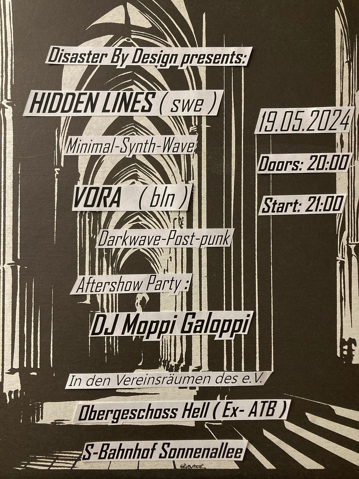 HIDDEN LINES + VORA - After-Show- Party DJ Moppi Galoppi