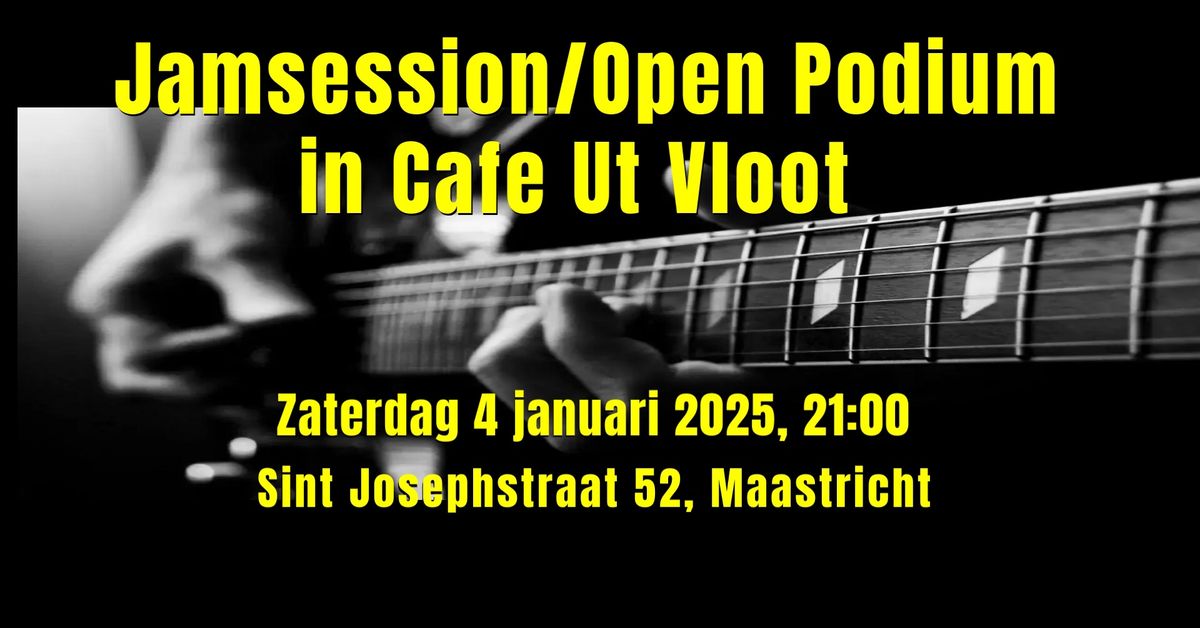 Jamsession\/Open podium in Cafe Ut Vloot