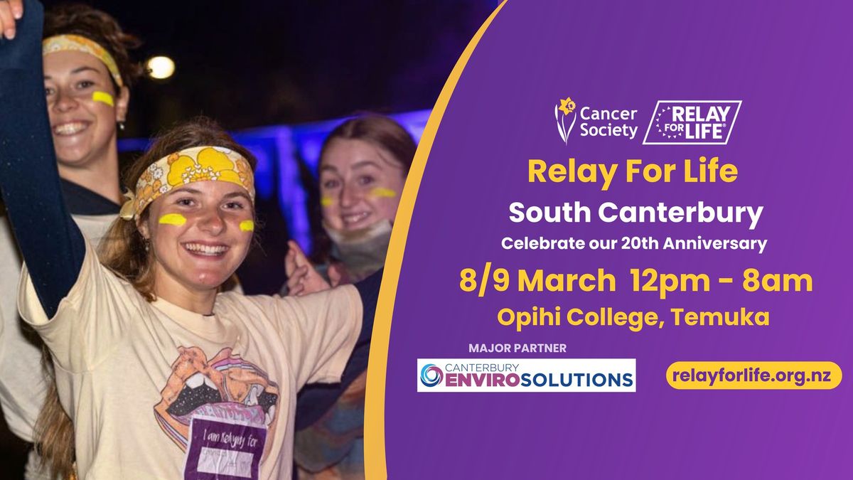 Relay For Life 2025 - South Canterbury 