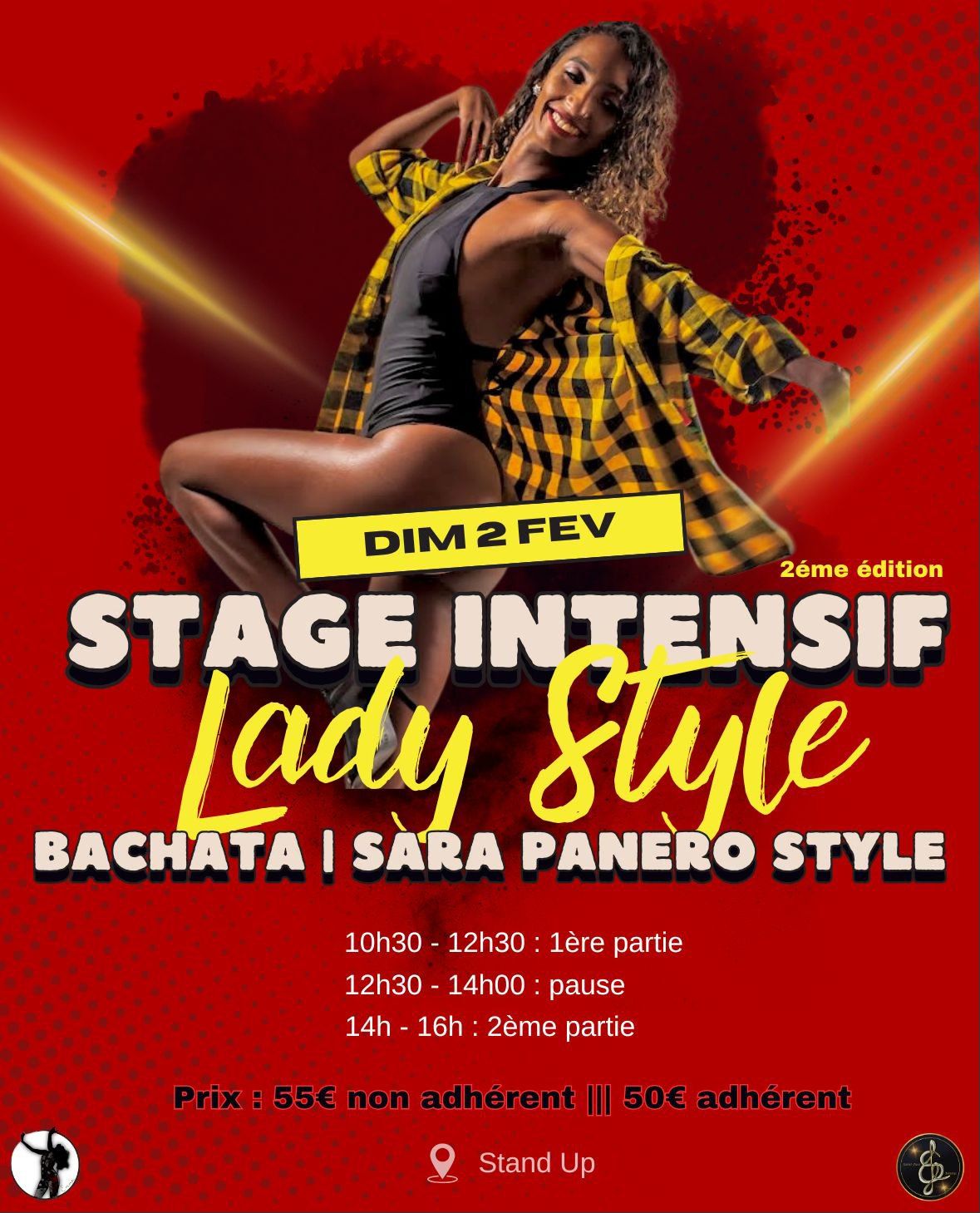 2eme \u00e9dition STAGE INTENSIF \ud83d\udcab Lady Style Bachata \ud83d\udcab