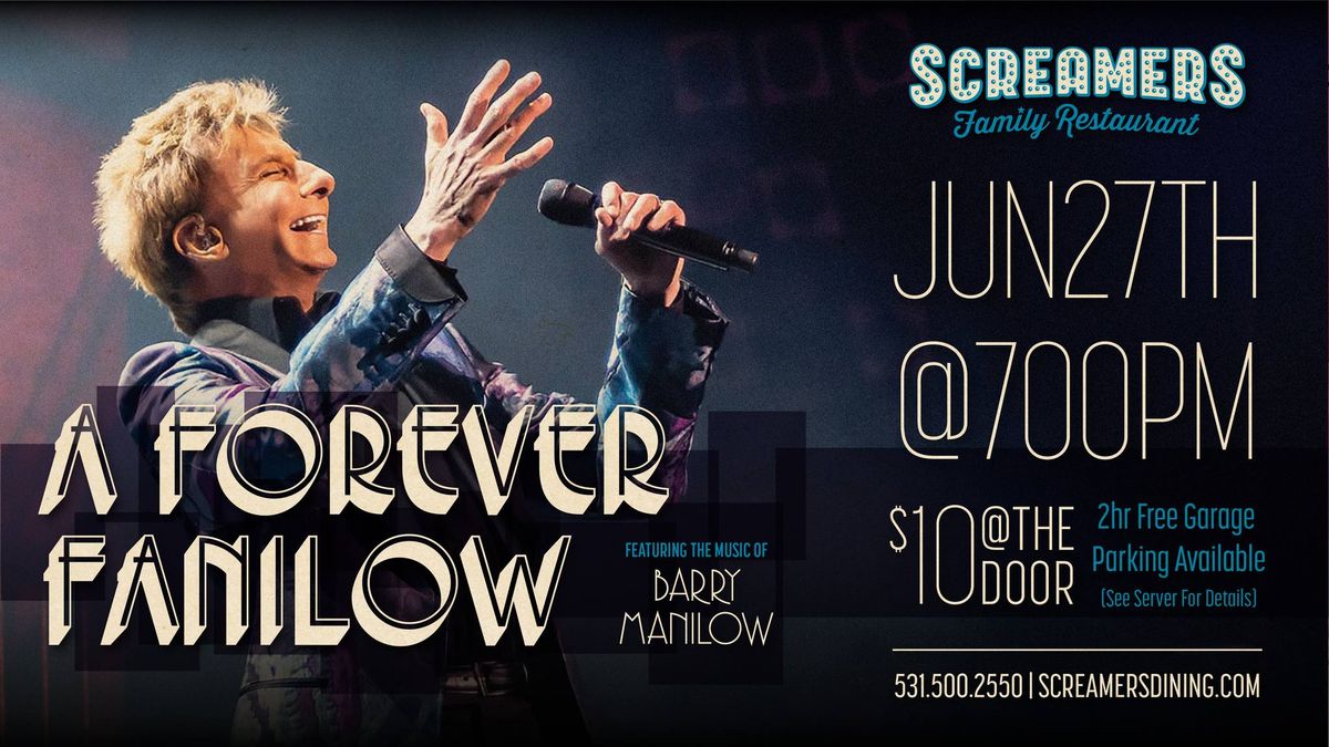A Forever Fanilow: Tribute to the music of Barry Manilow
