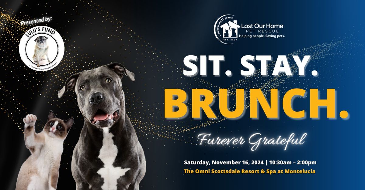 Sit. Stay. Brunch. 2024 Fundraiser \ud83e\udd42