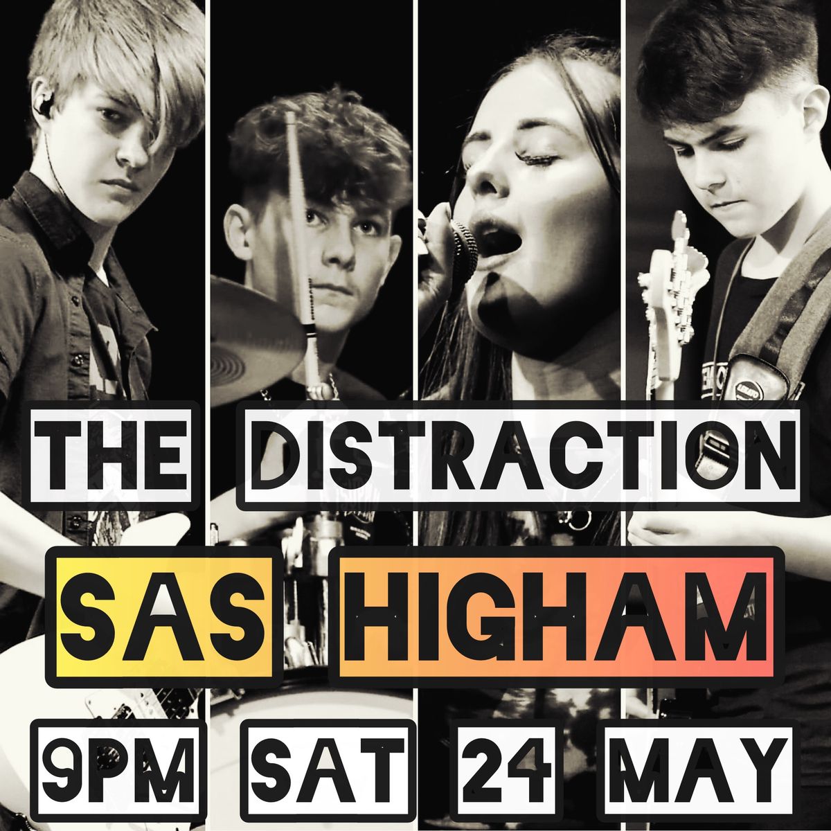 The Distraction @ SAS Higham - Live music