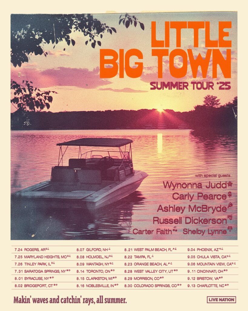 Little Big Town Russell Dickerson & Carter Faith