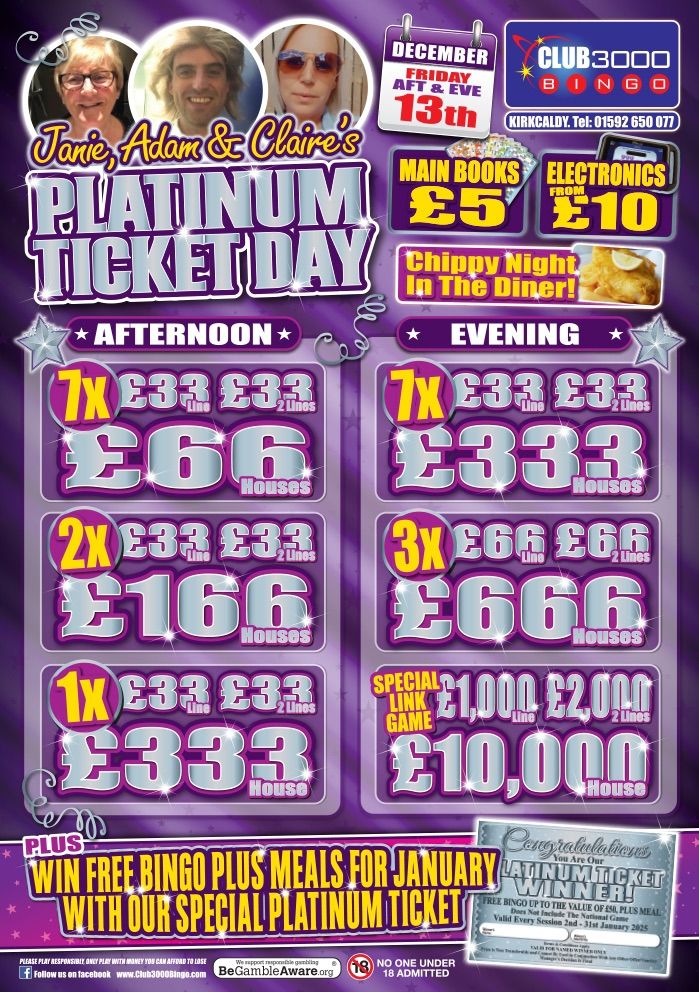 Platinum Ticket Day 