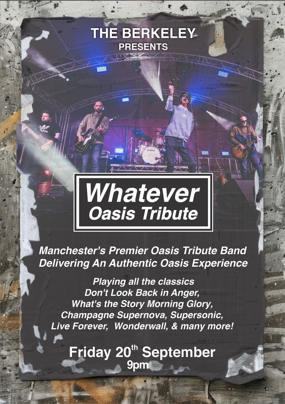 Whatever - Oasis Tribute Band 