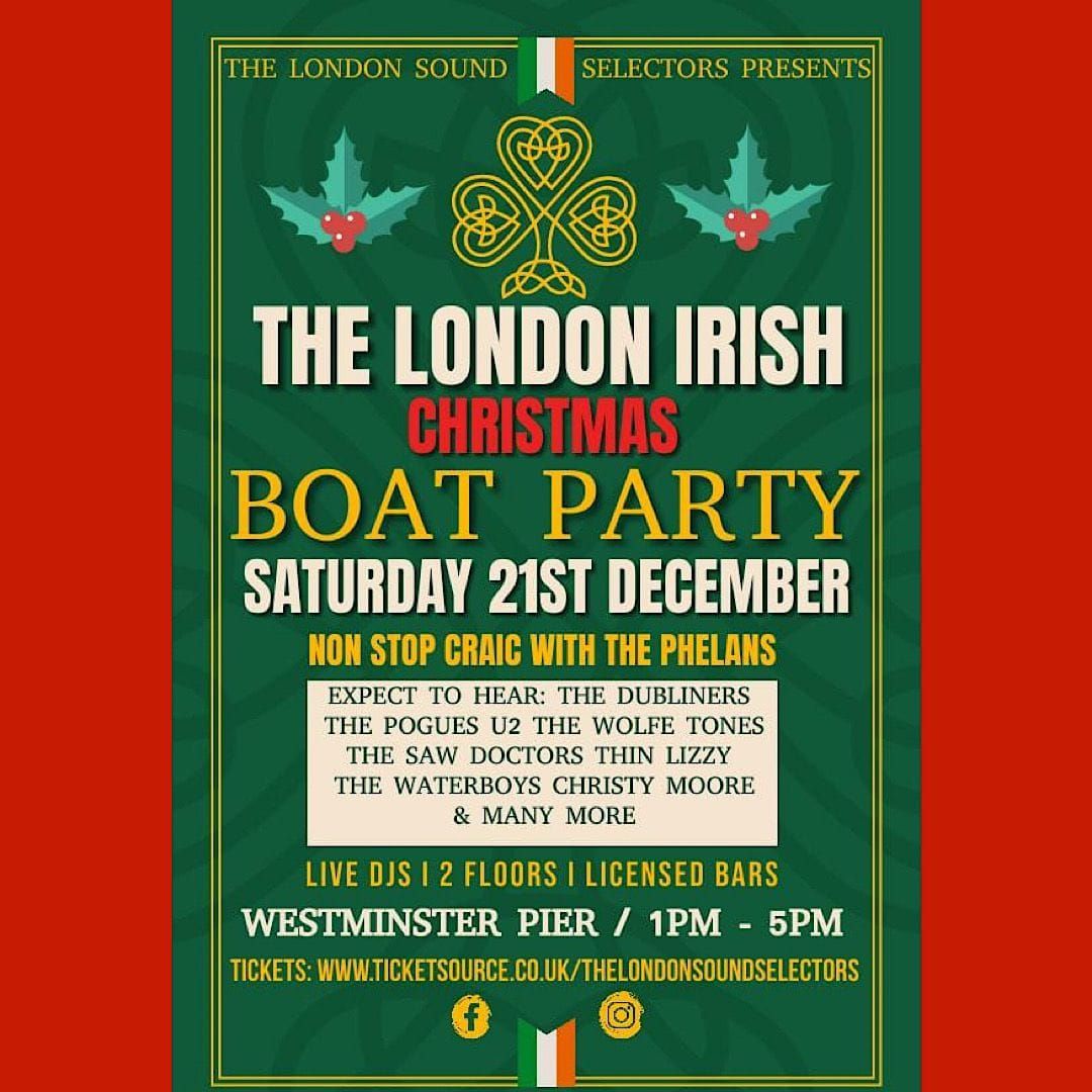 The London Irish Christmas Boat Party