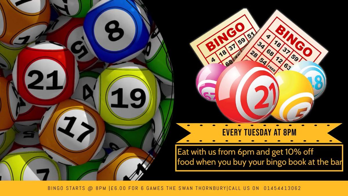 Tuesday Night is Bingo Night 