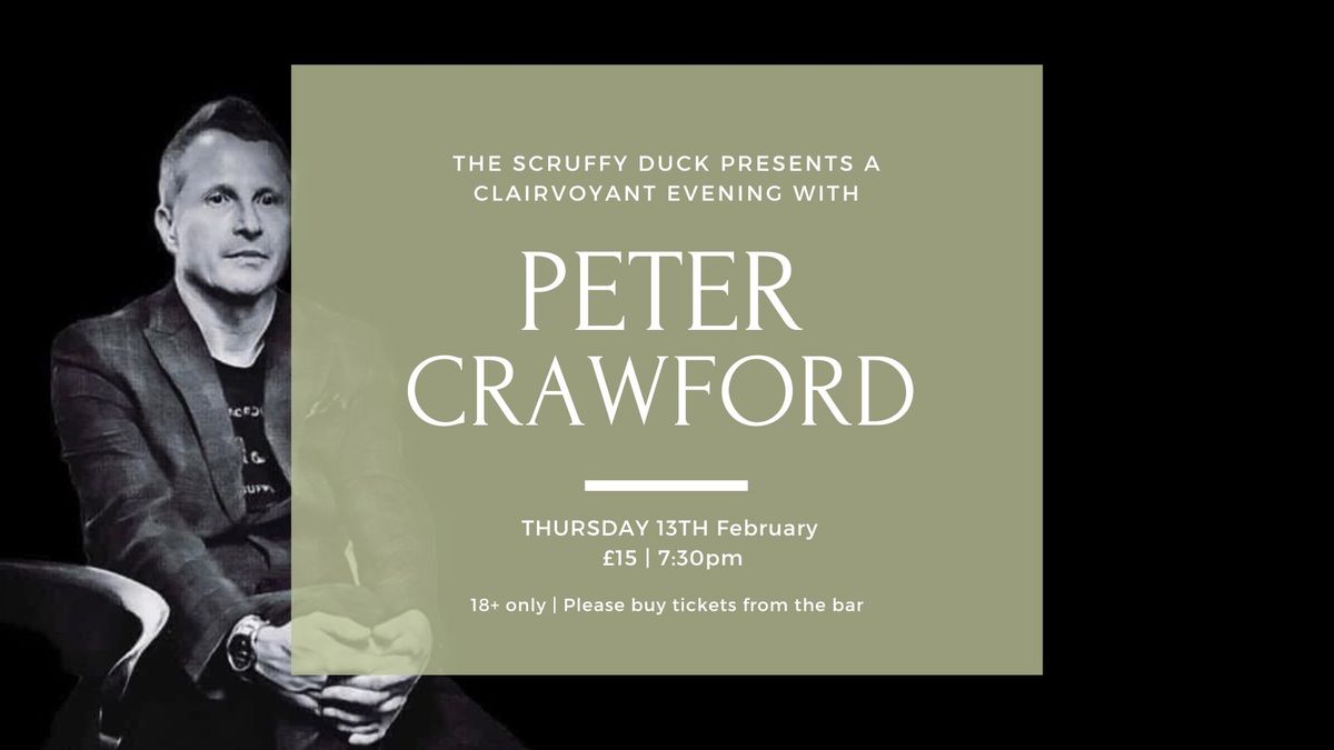 Evening with Peter Crawford Clairvoyant