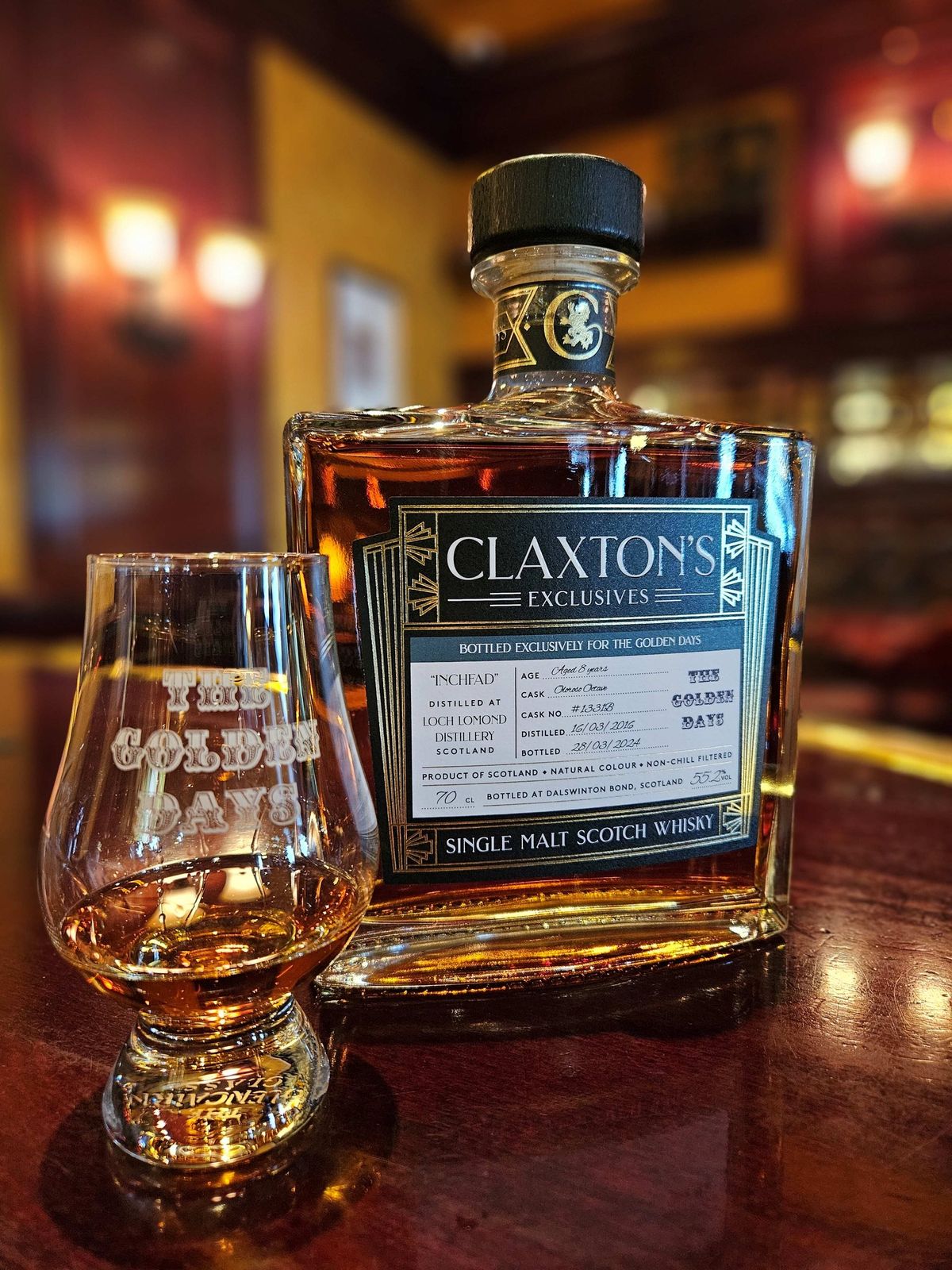 Whiskyprovning Claxton\u2019s