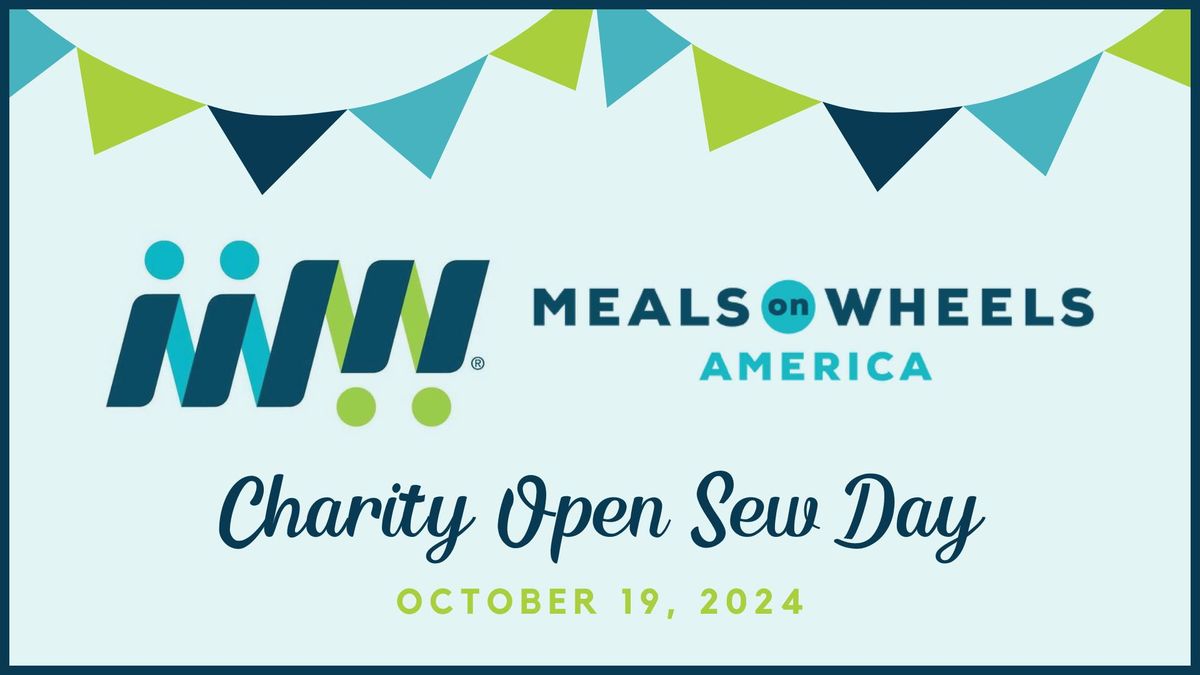 Meals on Wheels Fall Charity Open Sew Day