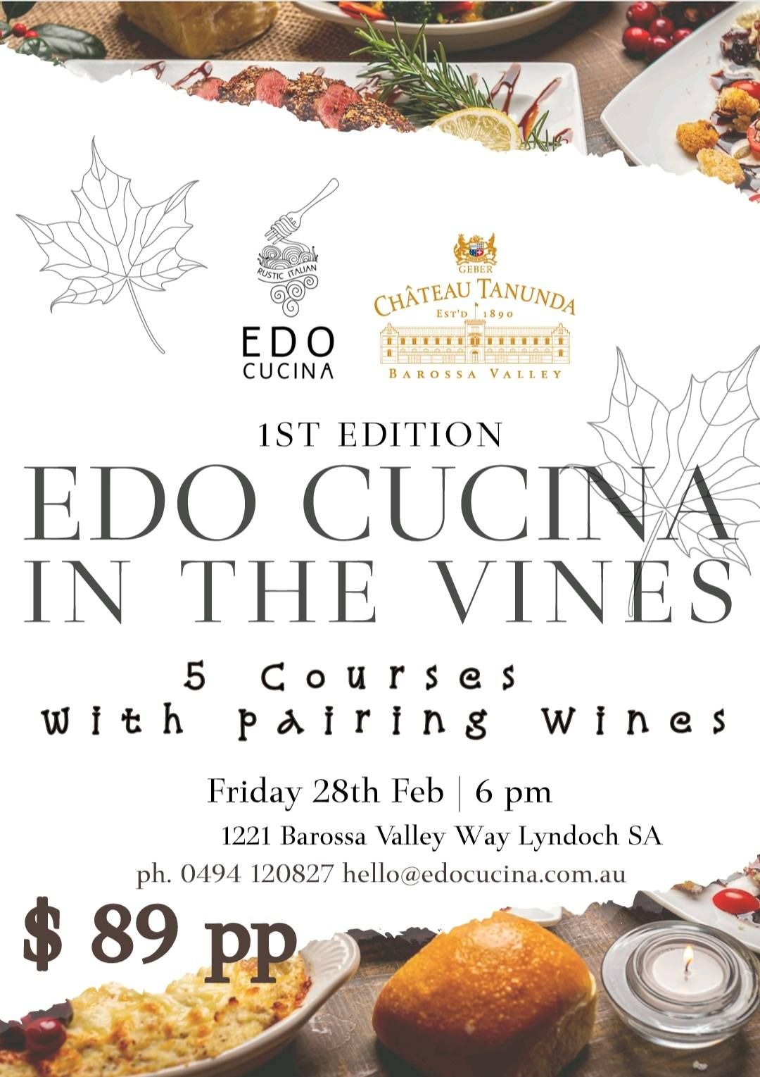 EDO CUCINA IN THE VINES Edition #1