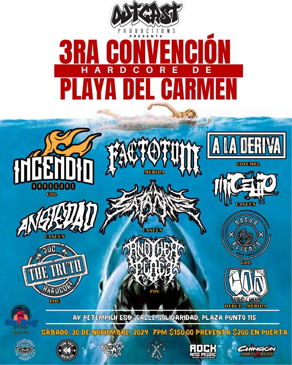  3ra Convenci\u00f3n Hardcore de Playa del Carmen