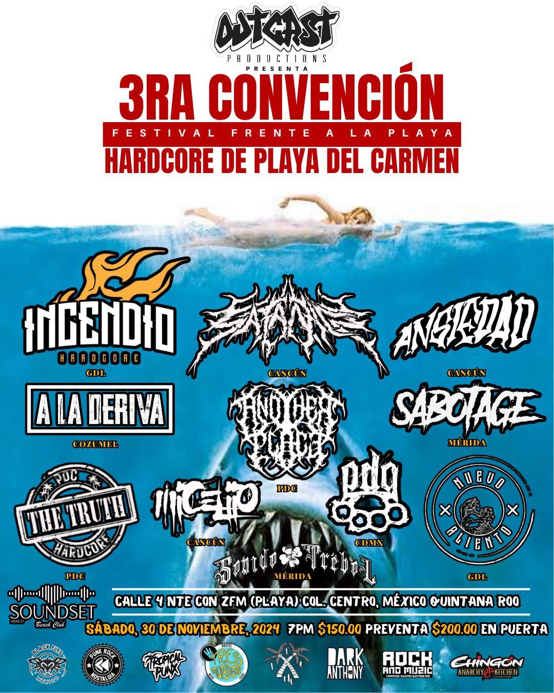  3ra Convenci\u00f3n Hardcore de Playa del Carmen