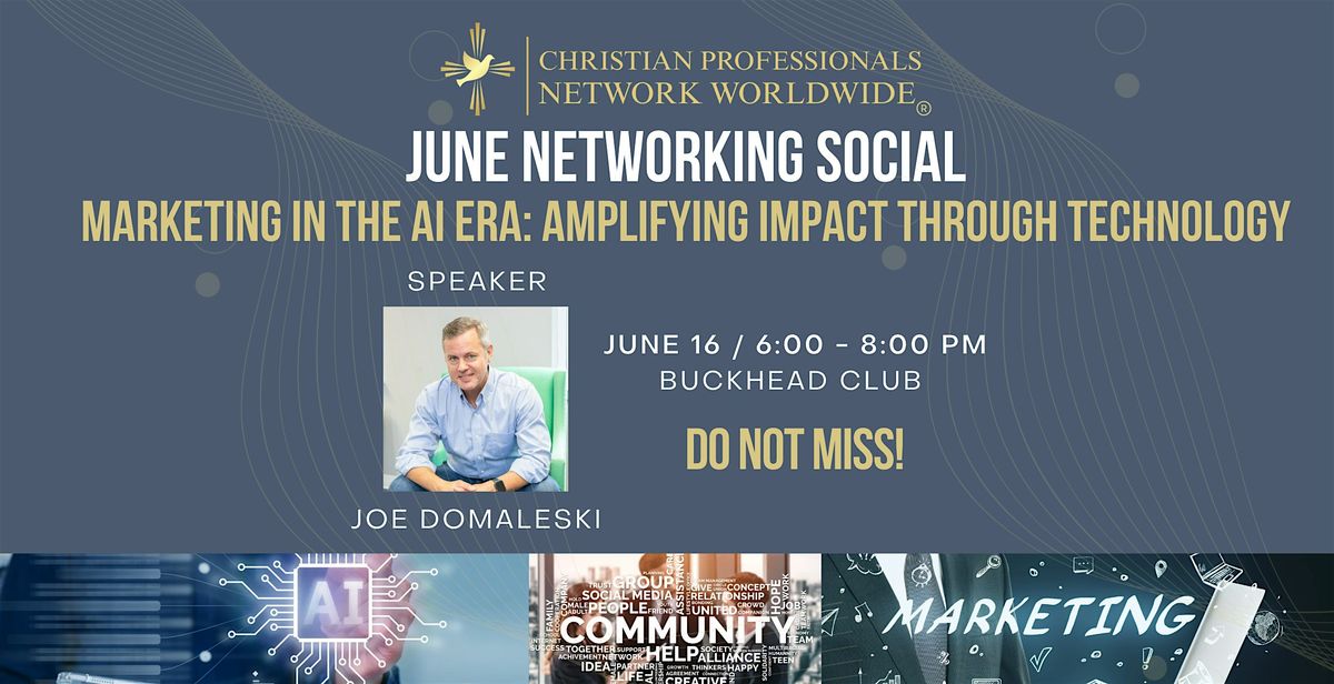 Christian Professionals June Networking Social