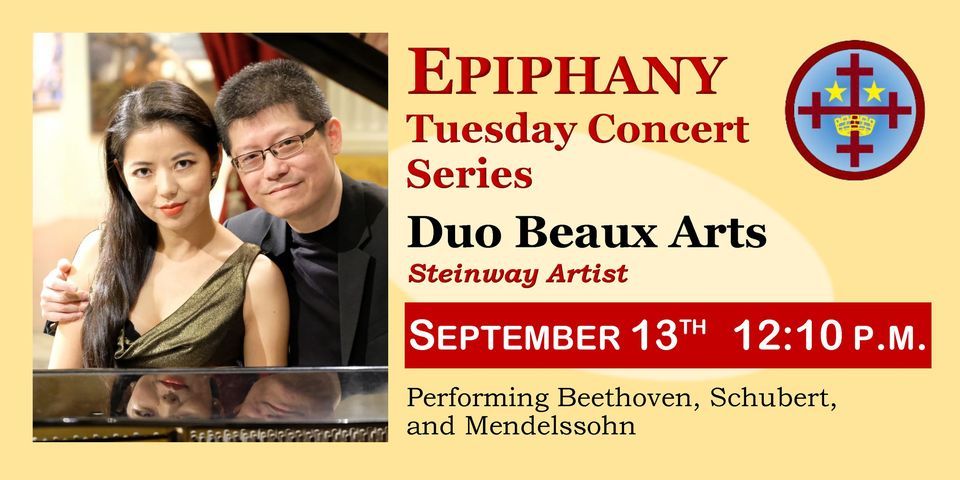 Epiphany Tuesday Concert Series: Duo Beaux Arts