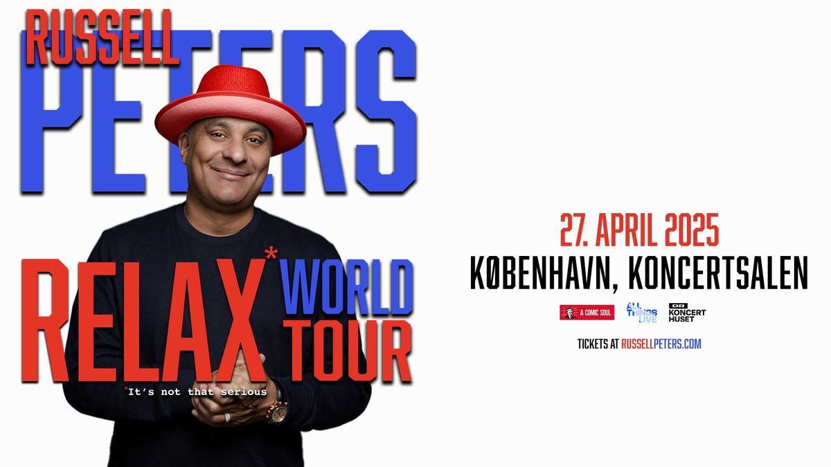 Russell Peters - 27. april - DR Koncerthuset