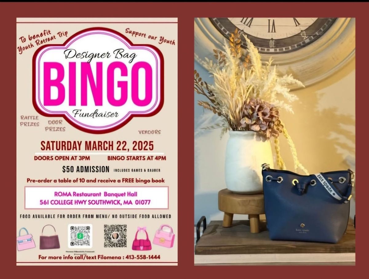 Designer Purse Bingo Fundraiser 