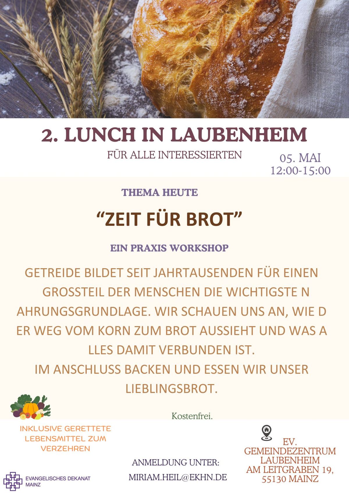 2. Lunch in Laubenheim: Zeit f\u00fcr Brot