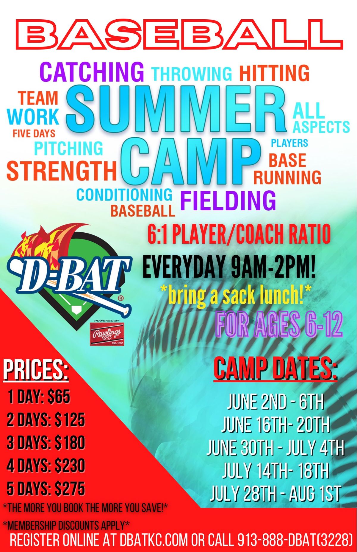 Summer Break Baseball Camps