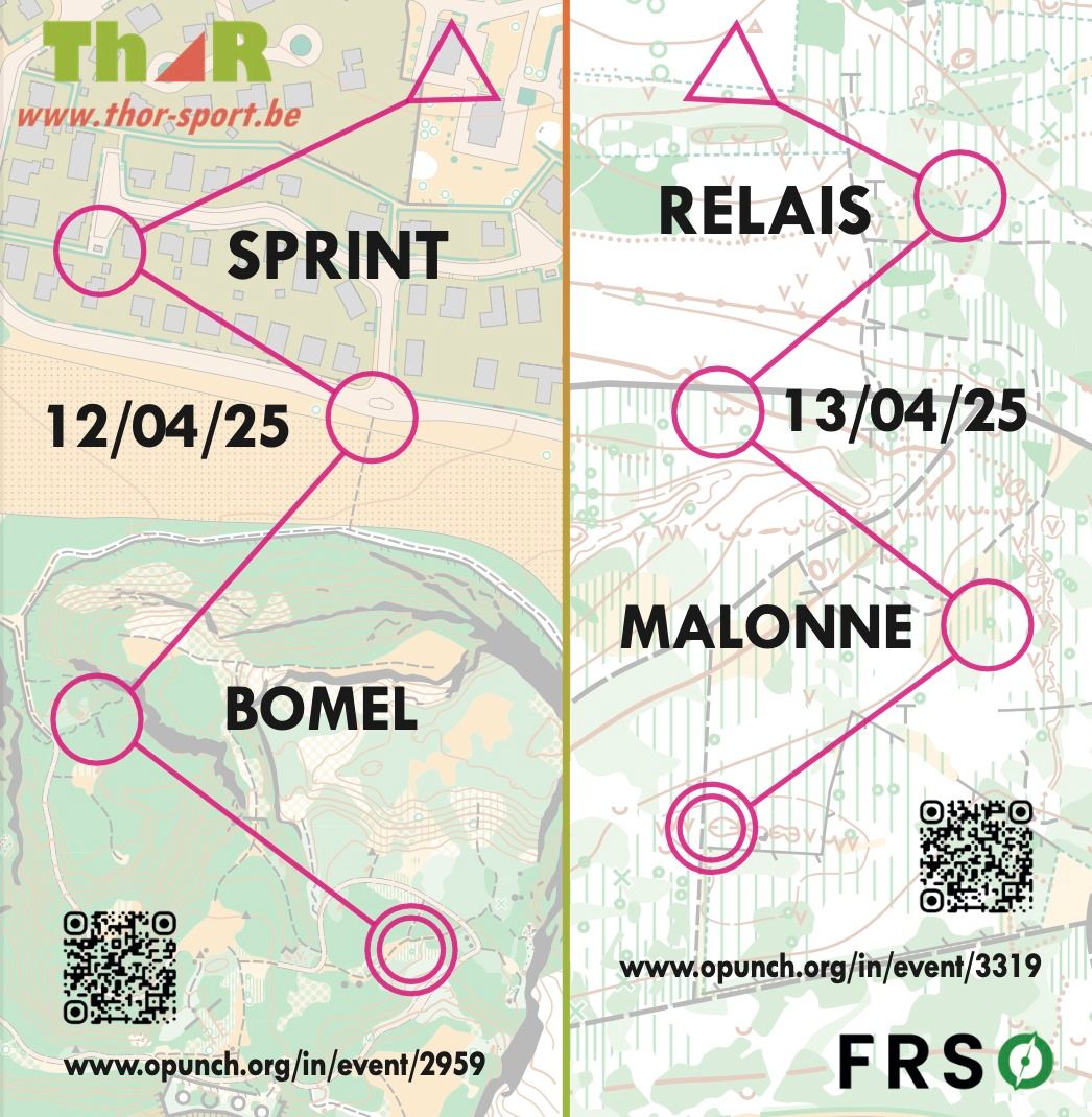 Week-end Course d'Orientation ThOR \u2013 Championnats FRSO Sprint et Relais