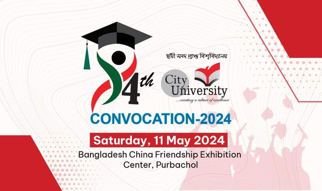 4th Convocation, 2024. City University