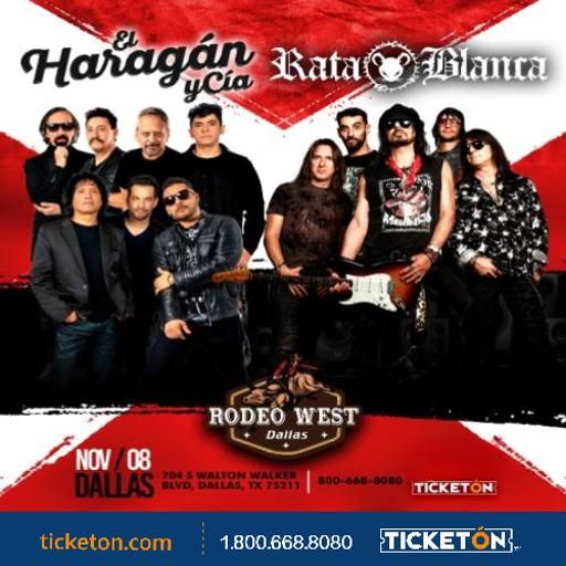 EL HARAGAN Y CIA & RATA BLANCA - DALLAS, TX