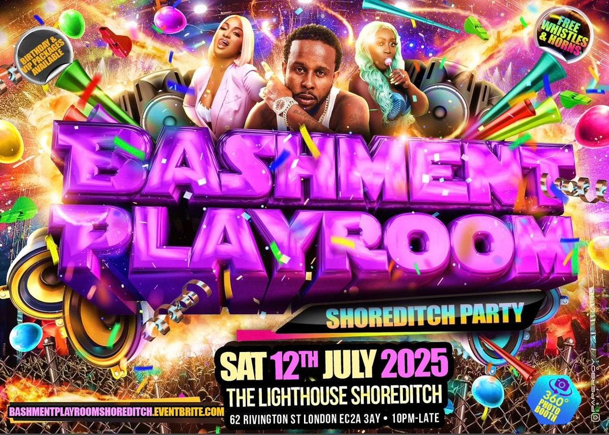 Bashment Playroom - Clapham Carnival Party