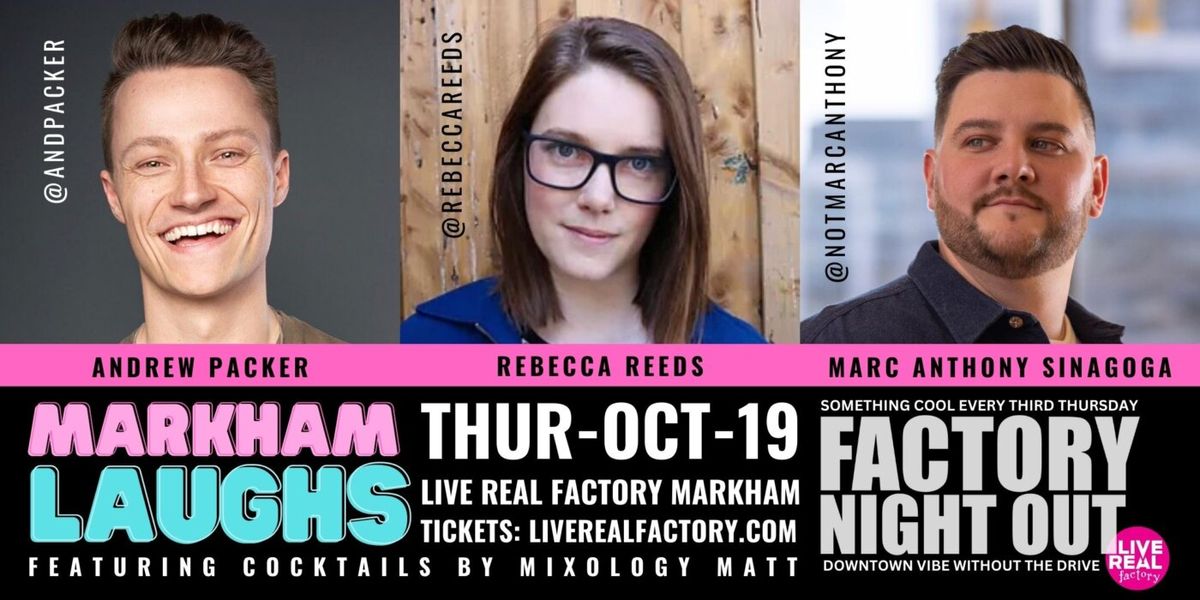 Andrew Packer and Marc Anthony Sinagoga at DC Comedy Loft