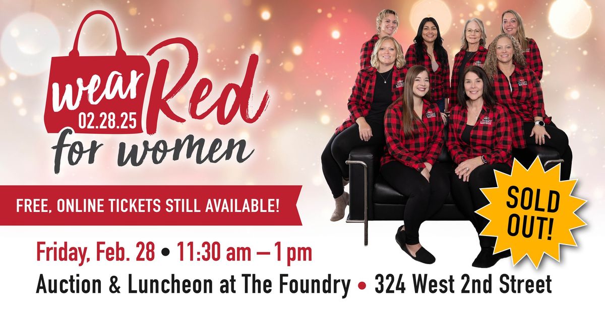 2025 Wear Red For Women Luncheon