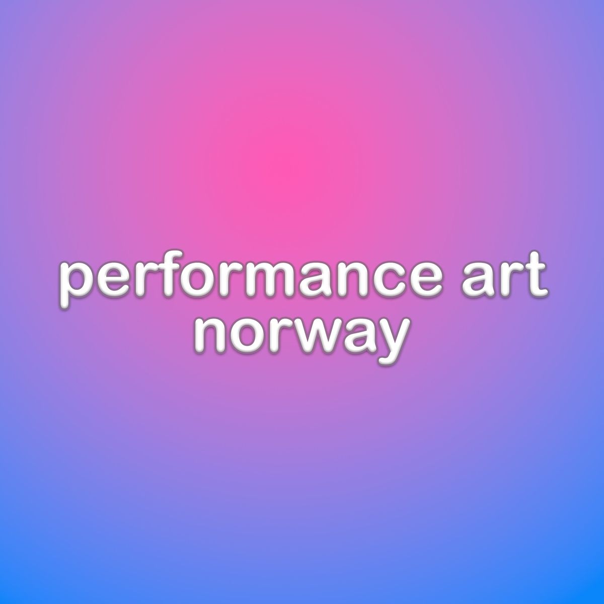 Performance Art Norway, Meetings @ UKS