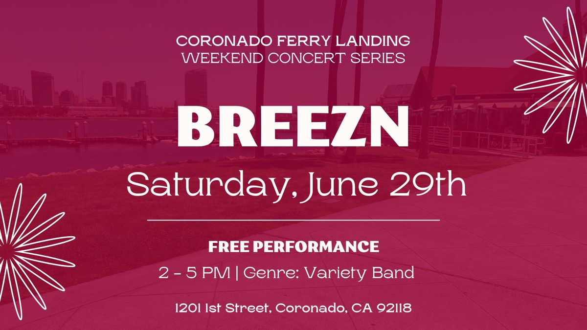 FREE Weekend Concert Series