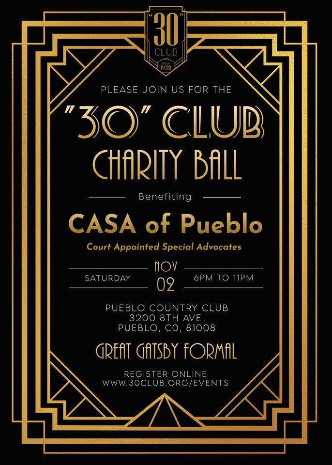 92nd Annual "30" Club Charity Ball! RSVP at www.30club.org\/events