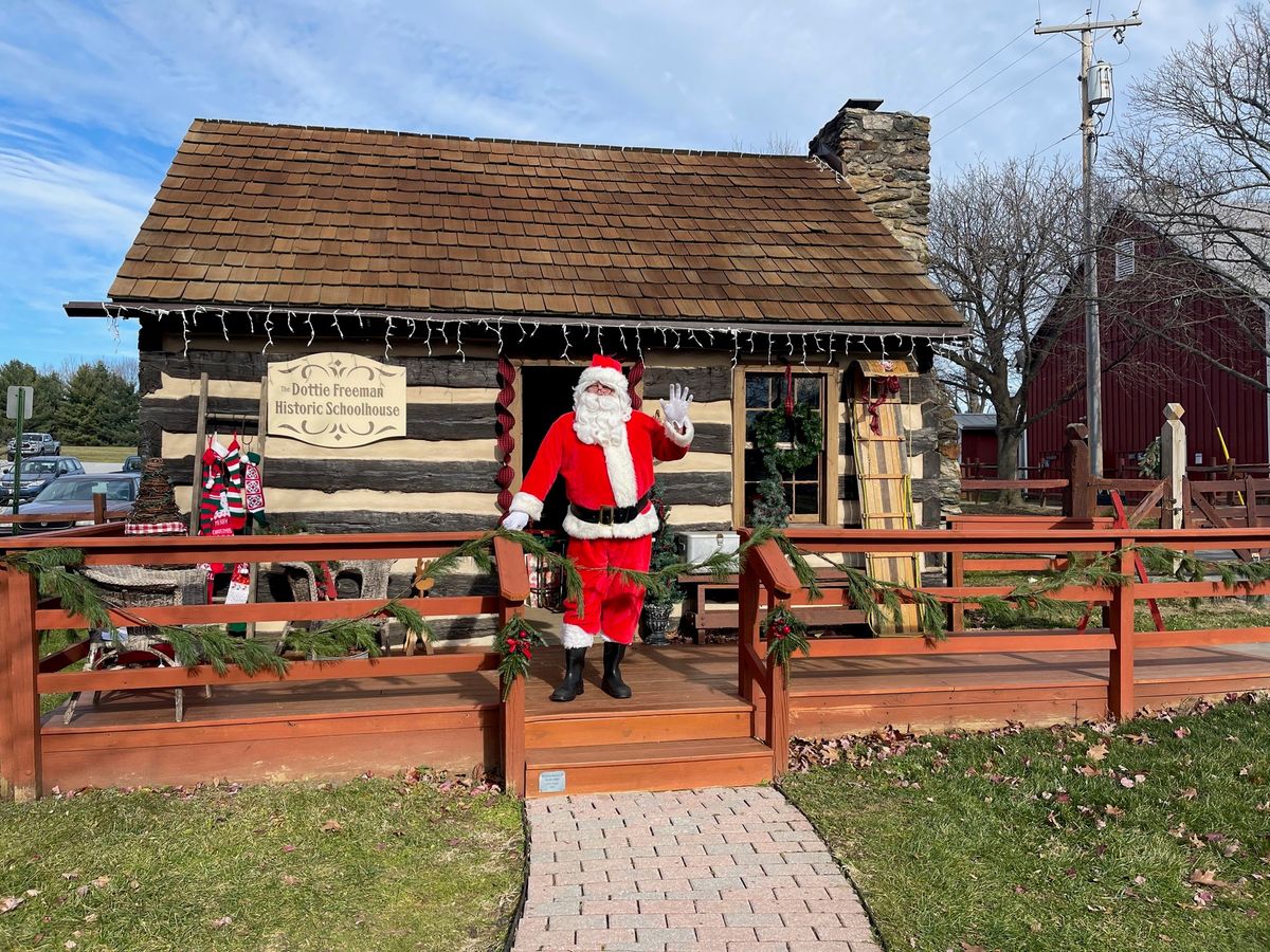 Santa at the Farm Museum