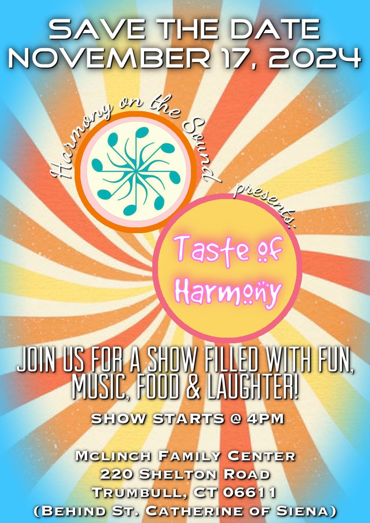 HOTS Presents:  Taste of Harmony