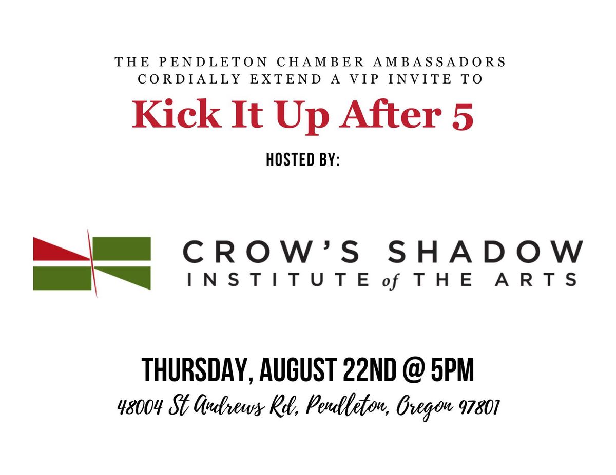 Kick It Up After 5 - Crow's Shadow Institute of the Arts