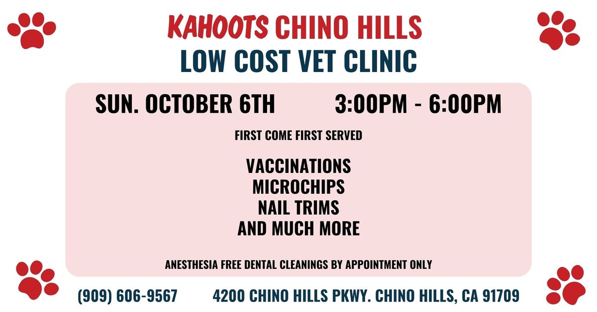 Low Cost Vet Clinic