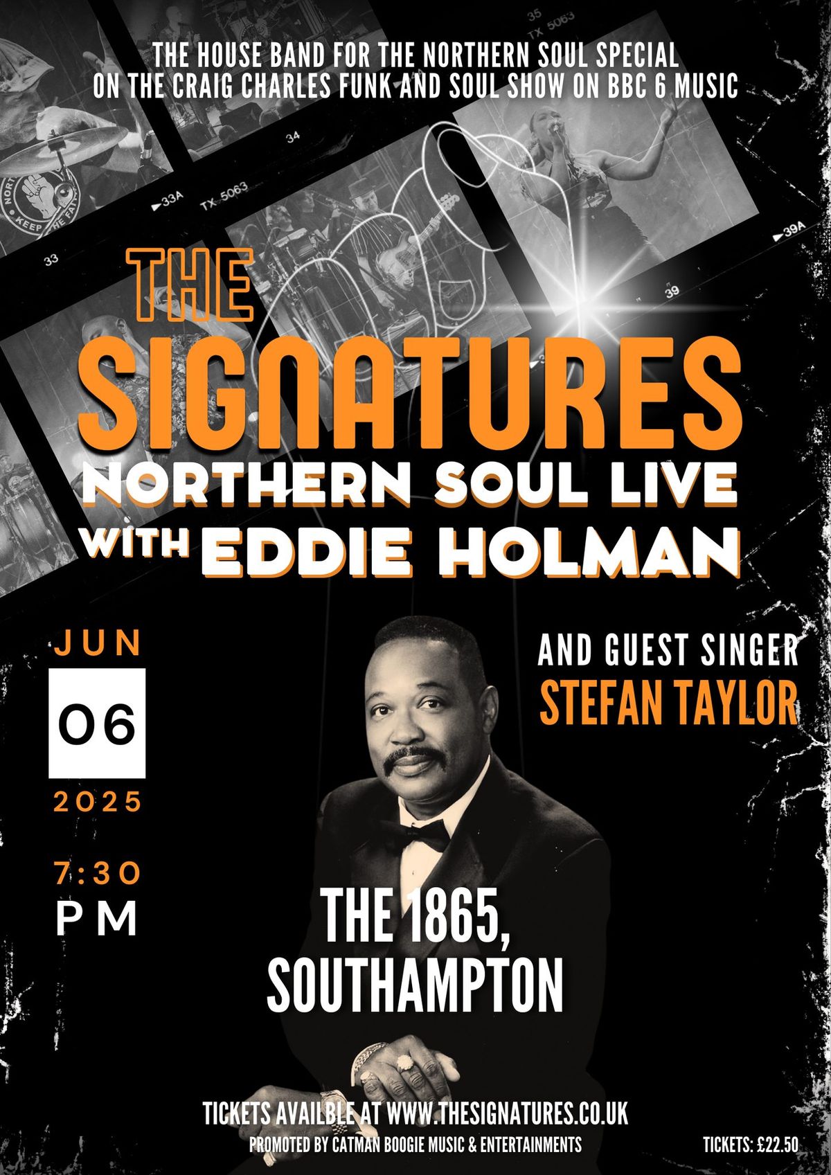 The Signatures: Northern Soul Live at The 1865!