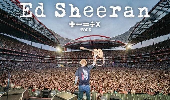 Ed Sheeran Live at Manchester Etihad Stadium