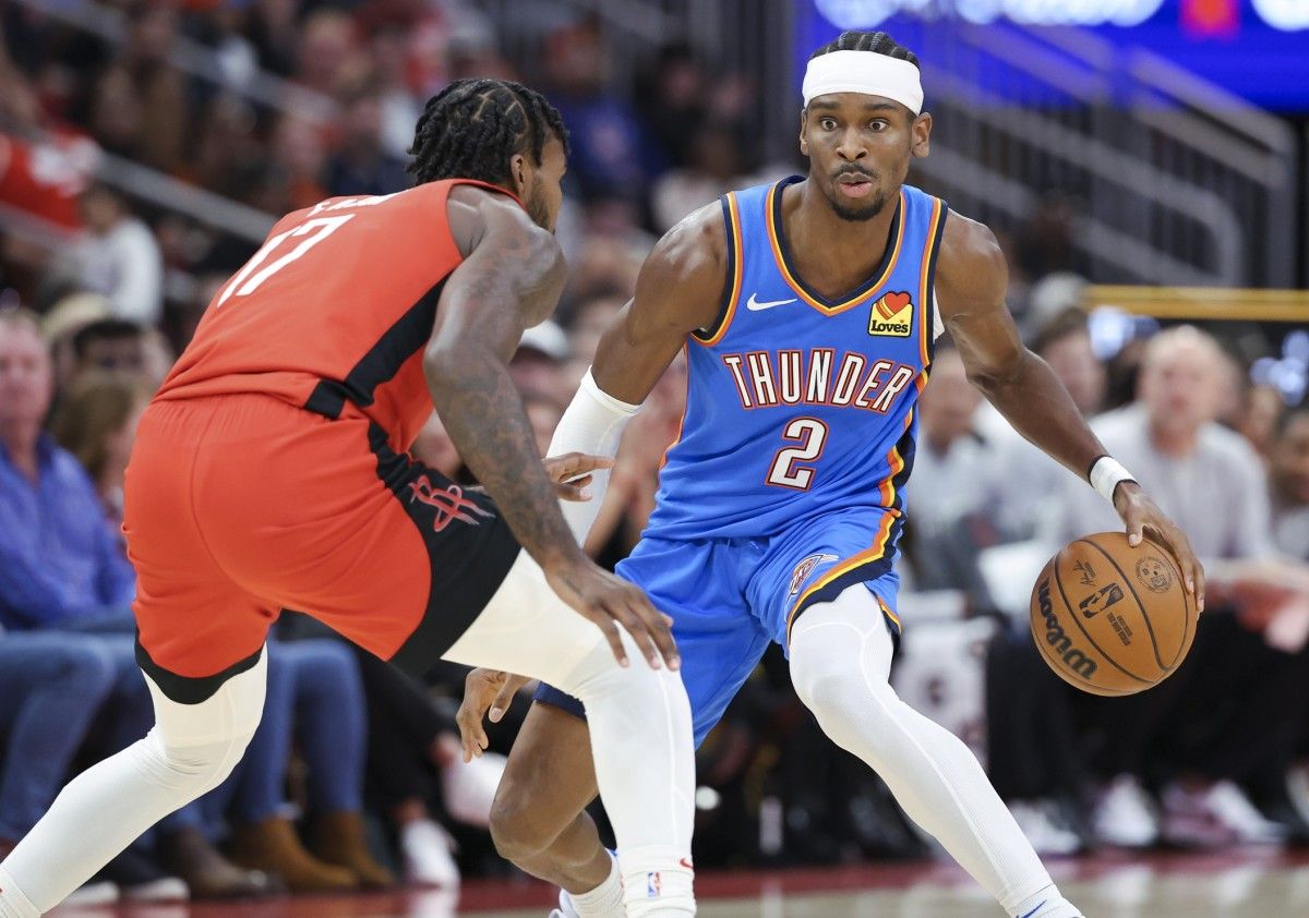 Oklahoma City Thunder at Houston Rockets at Toyota Center - TX