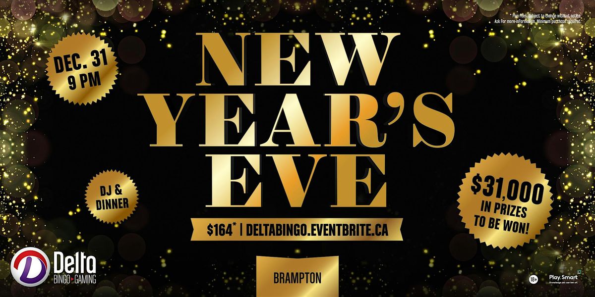 Delta Brampton: New Year's Eve Bingo