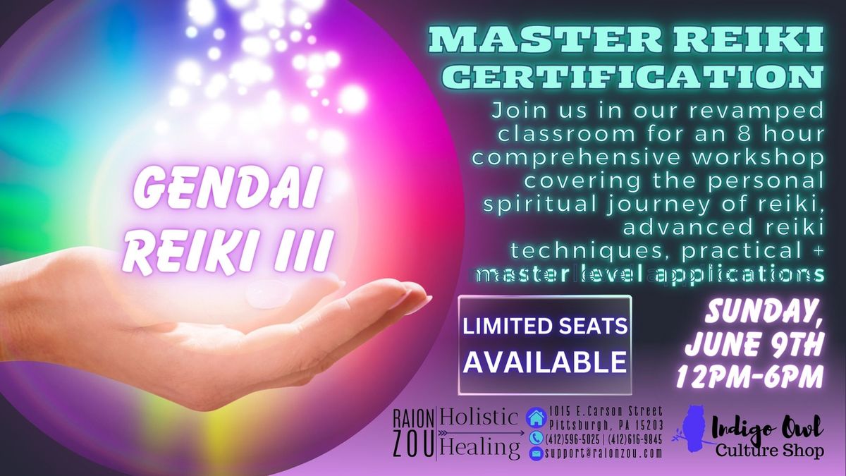 Reiki Master Certification