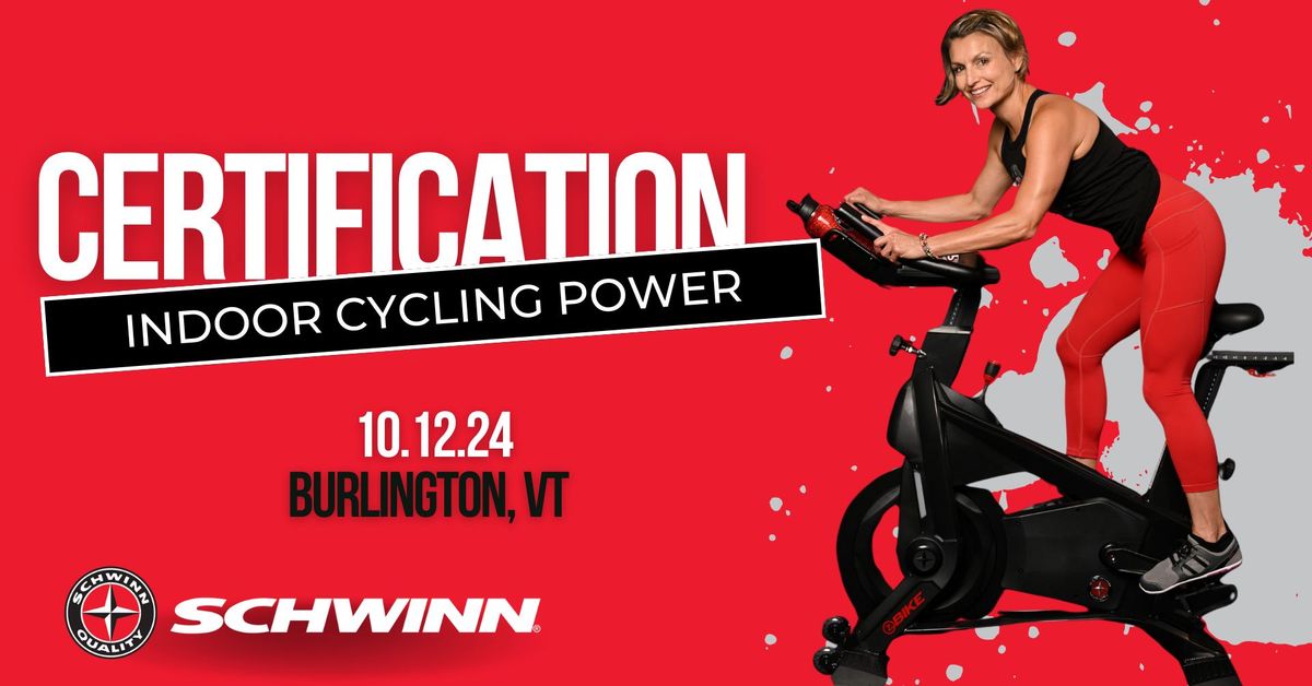 Schwinn\u00ae Indoor Cycling Power Certification 